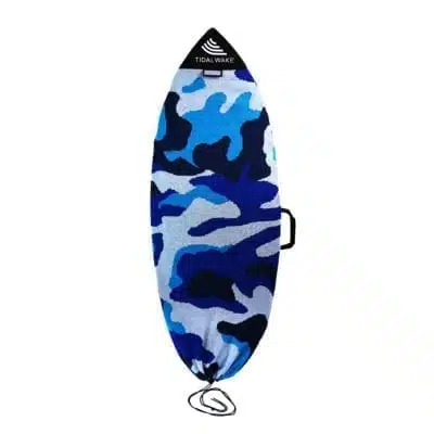 pointed Surf Board SOck with Handle, Blue Camo