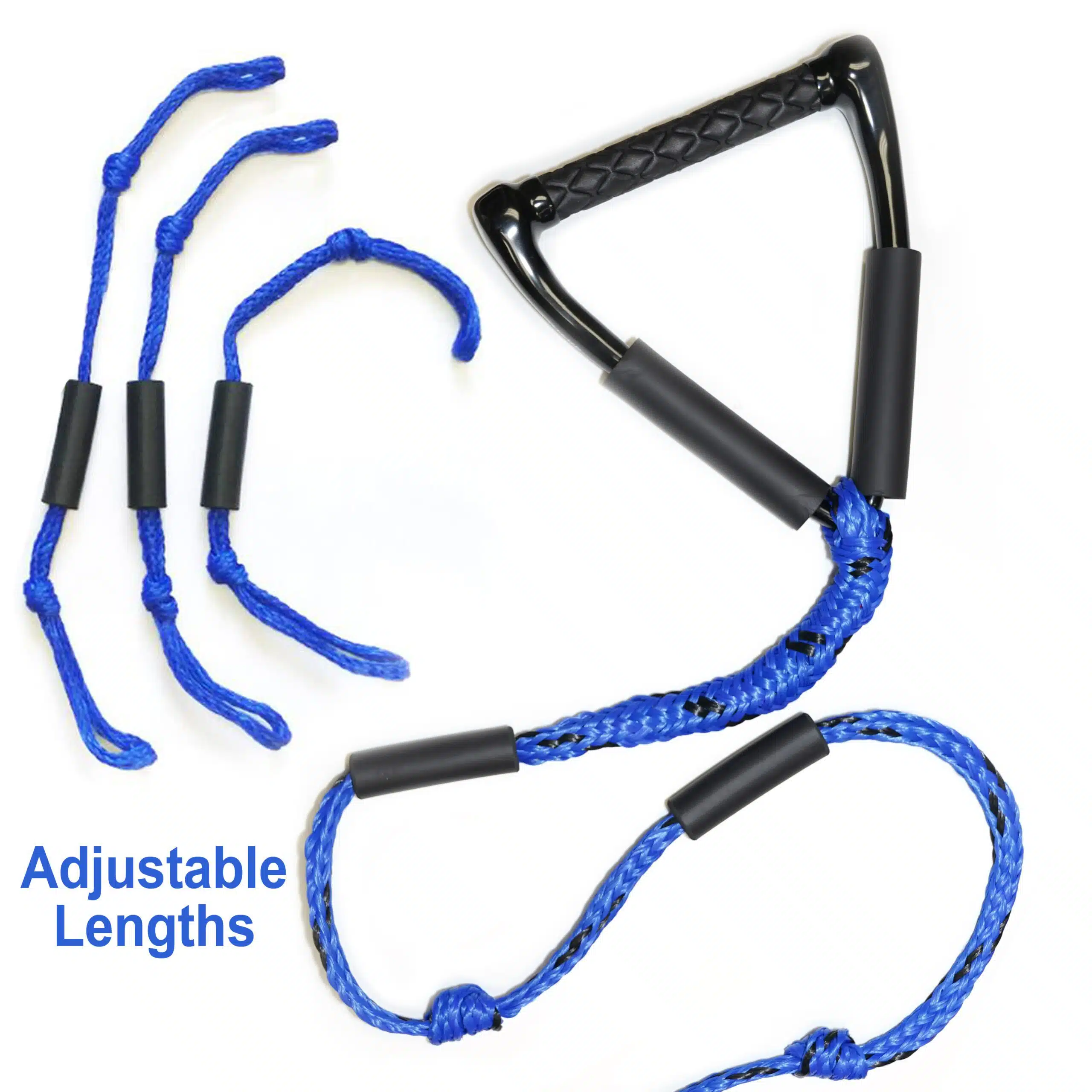 Wakesurf Rope With Handle - 25 Foot Adjustable Tow Rope For Wake Surfing