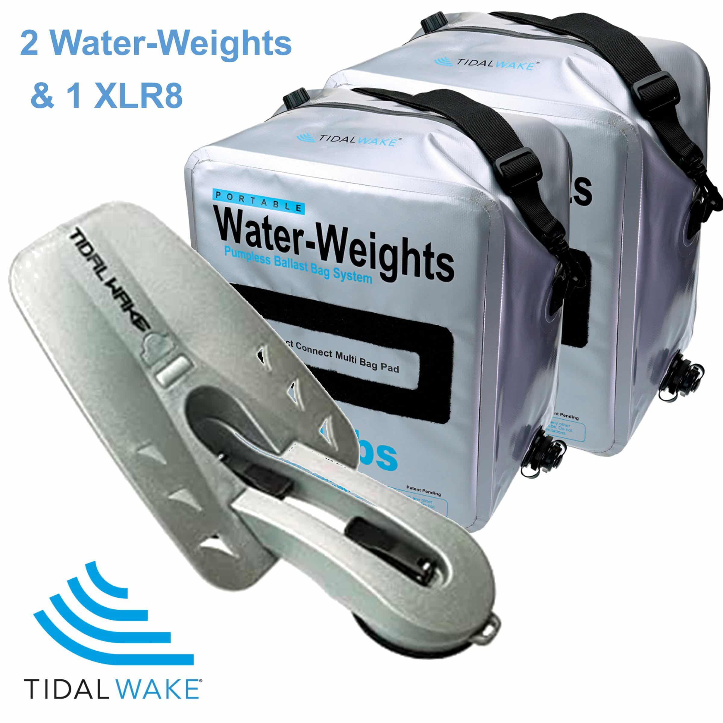 XLR8 +2 Water Weights – Silver FREE Santa Ornament